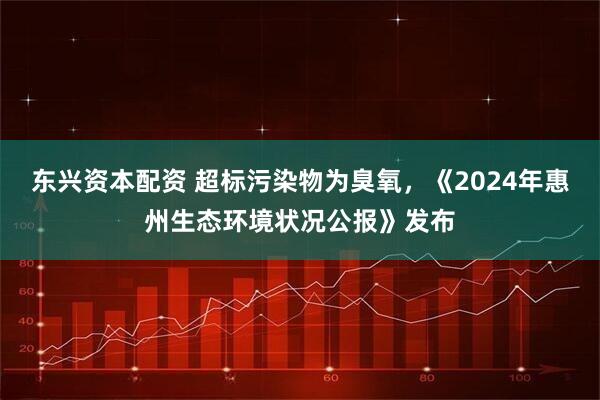 东兴资本配资 超标污染物为臭氧，《2024年惠州生态环境状况公报》发布