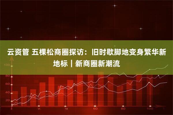 云资管 五棵松商圈探访:旧时歇脚地变身繁华新地标|新商圈新潮流